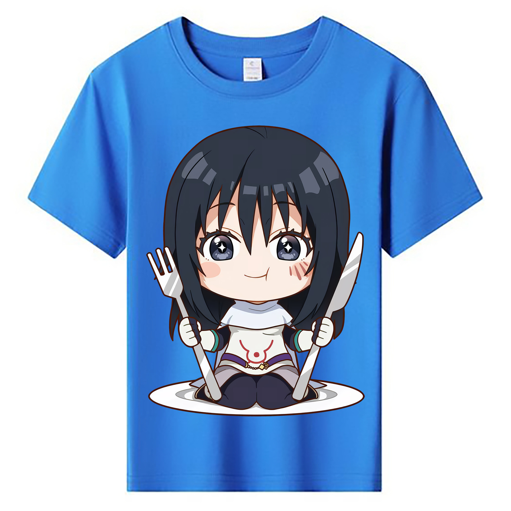 （画像用） 転スラ Regarding Reincarnated to Slime 綿100％キッズTシャツ（フロントプリント）